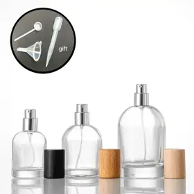 Glass Perfume Spray Bottles
