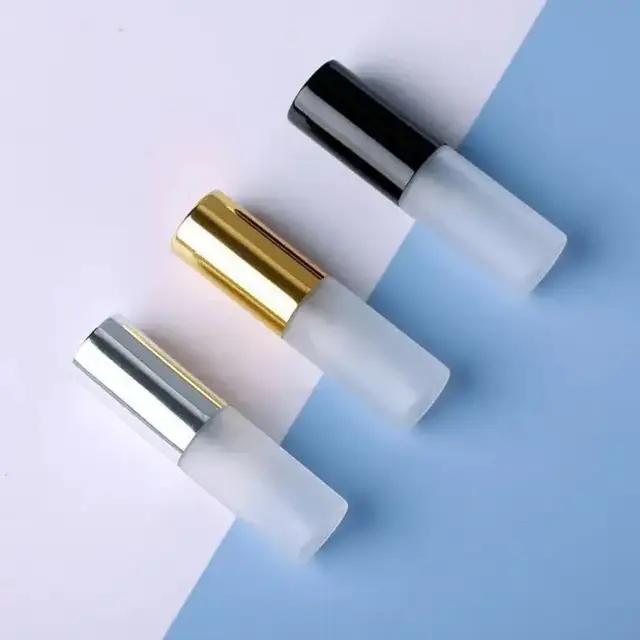 Frosted Glass Perfume Spray Bottles view 2