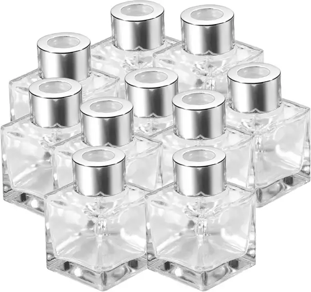 Square Glass Diffuser Bottles