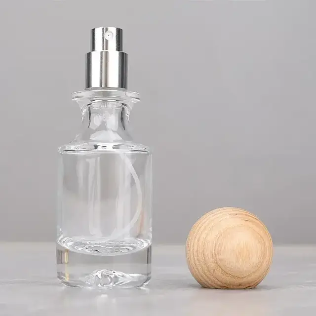 Empty perfume spray bottles view 2