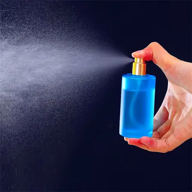 Frosted Glass Perfume Spray Bottles view 2