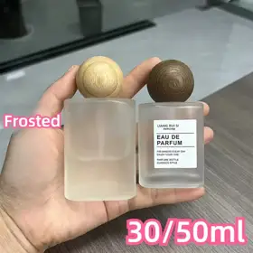 Frosted Glass Perfume Spray Bottles view 1