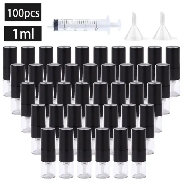 Glass Perfume Spray Bottles