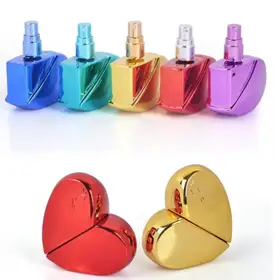 Heart-Shaped Perfume Spray Bottles