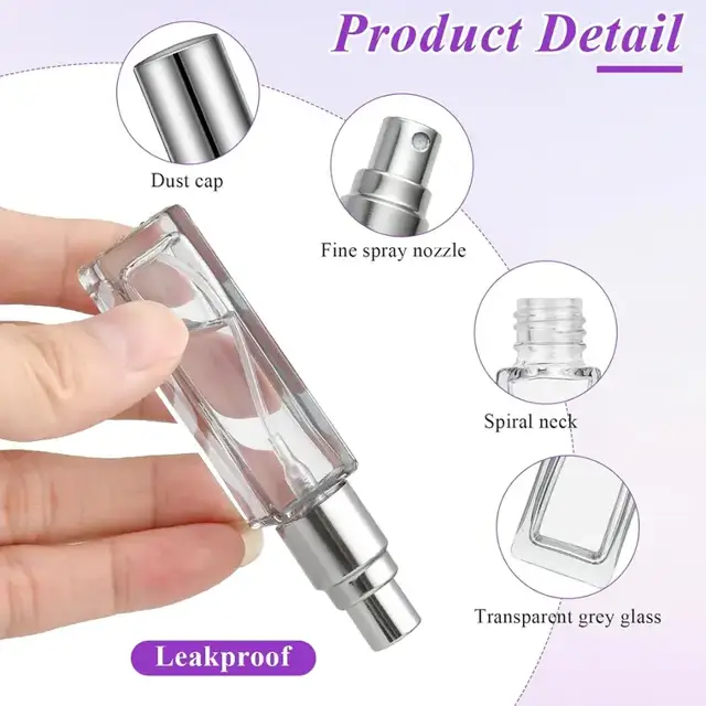 Glass Sample Spray Bottles view 3