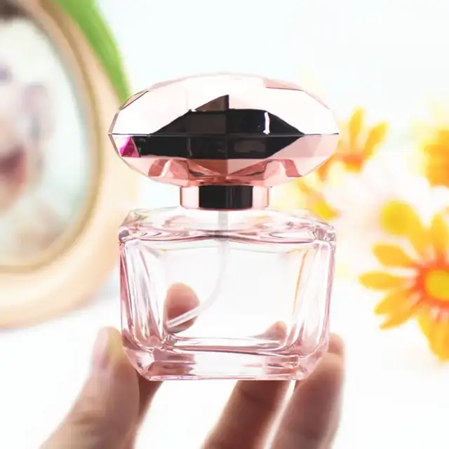 Empty perfume spray bottles view 2
