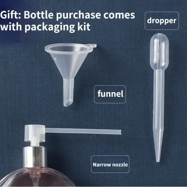 Square Glass Perfume Spray Bottles view 6