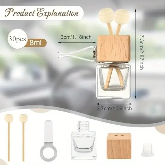 Glass Hanging Diffuser Bottles view 2