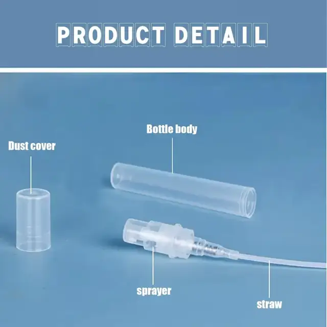 Plastic Sample Spray Bottles view 3