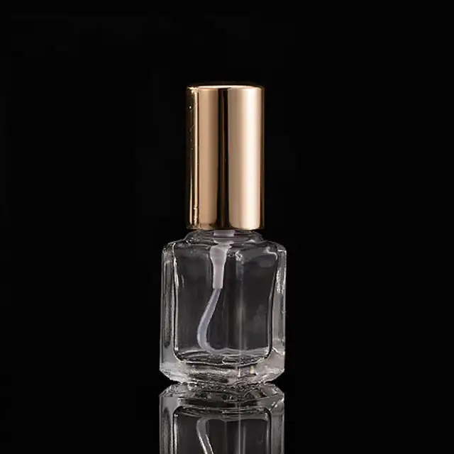 Square Glass Perfume Spray Bottles view 3