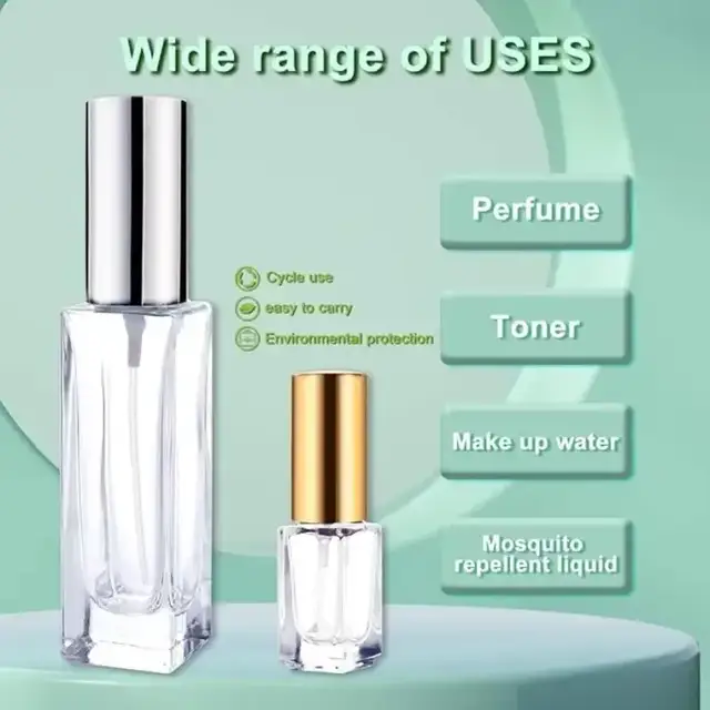 Glass Perfume Spray Bottles