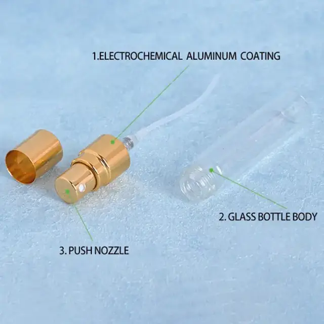 Glass Sample Spray Bottles view 3
