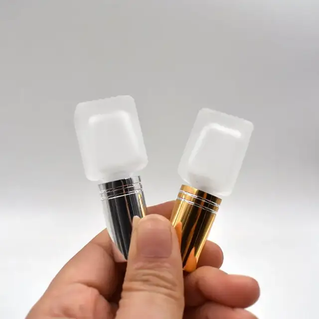 Frosted Square Glass Sample Spray Bottles