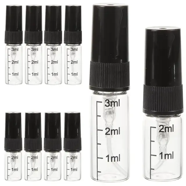 Glass Sample Spray Bottles