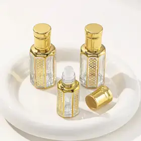 Decorative Glass Roll-On Bottles view 1