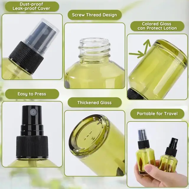 Glass Perfume Spray Bottles view 2