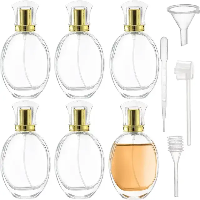 Glass Perfume Spray Bottles