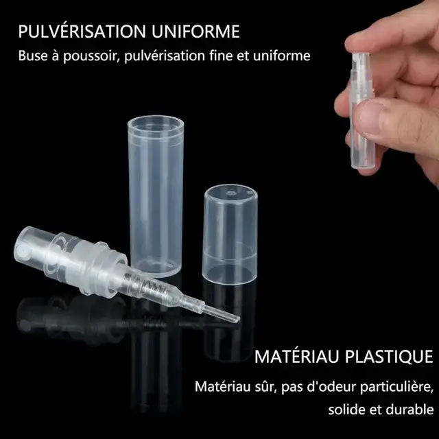 Plastic Sample Spray Bottles view 2