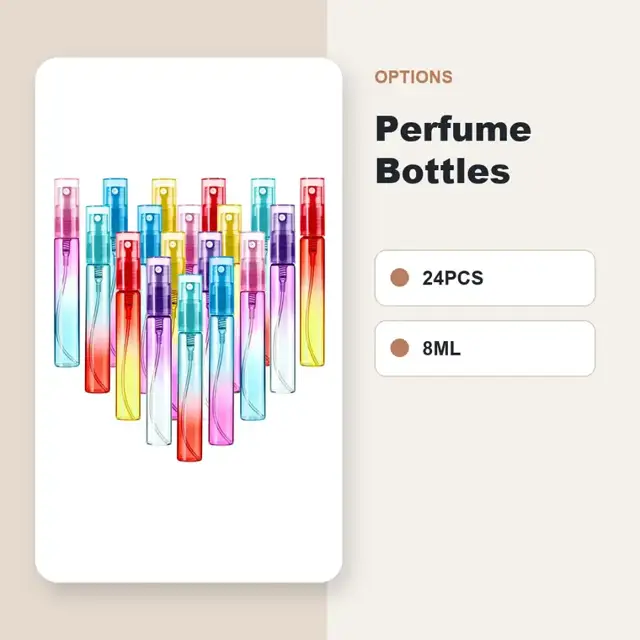 Glass Perfume Spray Bottles view 2