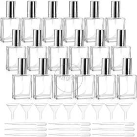Glass fine-mist perfume bottles view 1