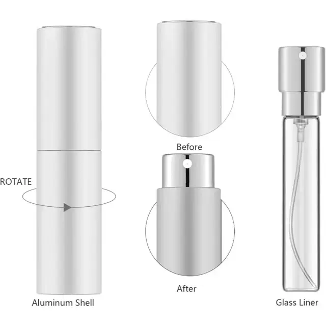 Glass Sample Spray Bottles view 2
