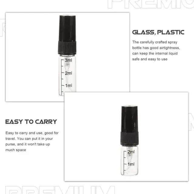 Glass Sample Spray Bottles view 5