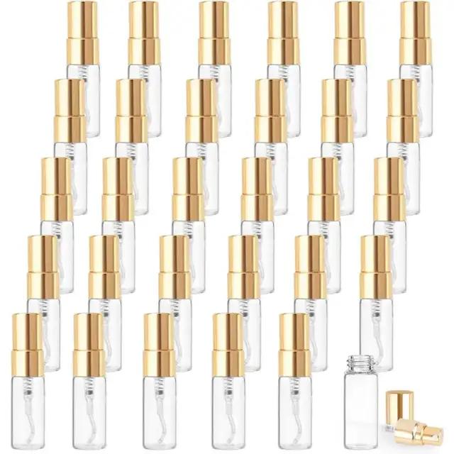 Glass Sample Spray Bottles