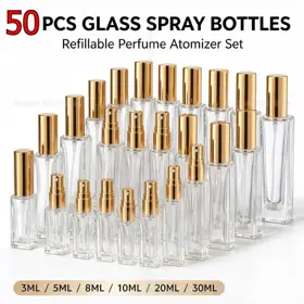 Glass Perfume Spray Bottles