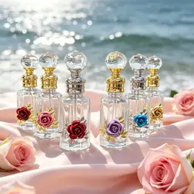 Square Perfume Bottles view 1