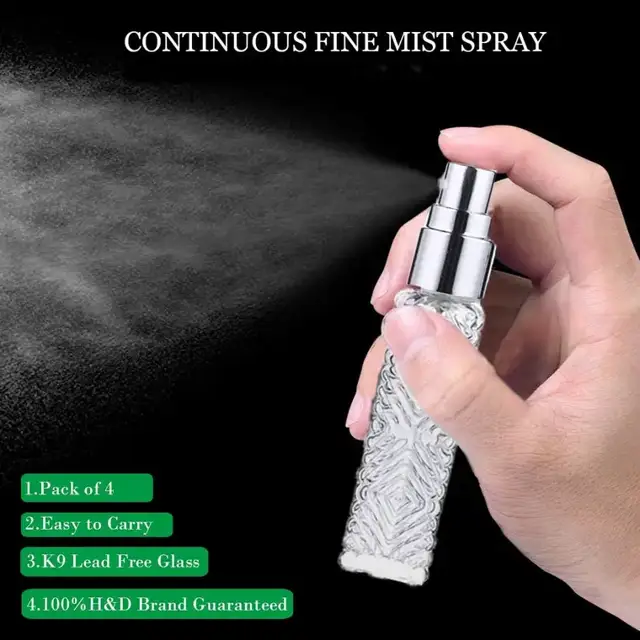 Glass Perfume Spray Bottles view 2