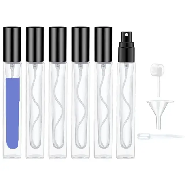 Glass Perfume Spray Bottles