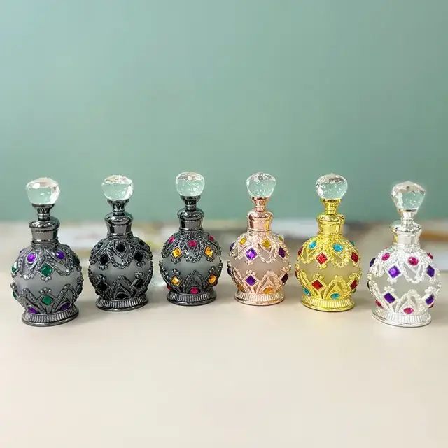 Round Ornamental Perfume Bottles — product family, catalogue view 2