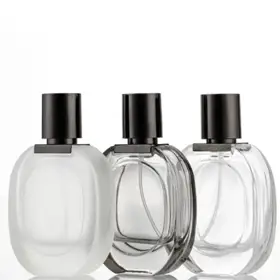 Frosted Glass Perfume Spray Bottles view 1