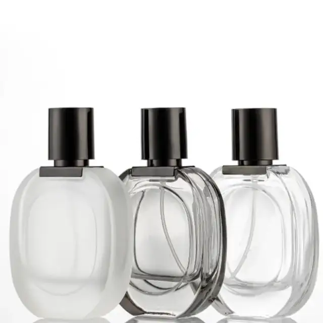 Frosted Glass Perfume Spray Bottles
