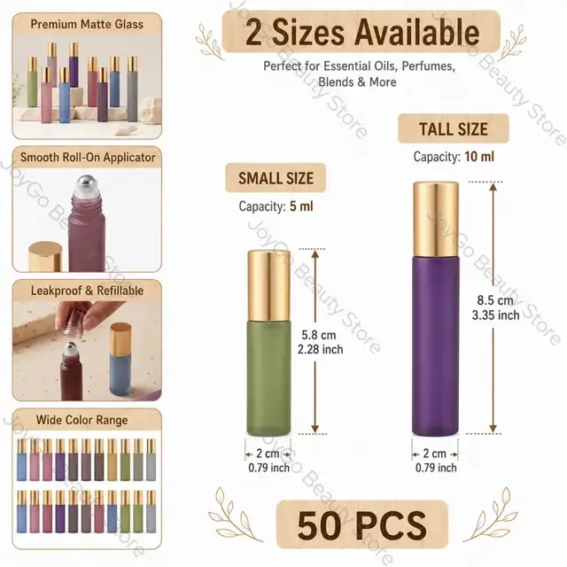 Glass Roll-On Bottles view 2