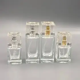 Glass Perfume Spray Bottles view 1