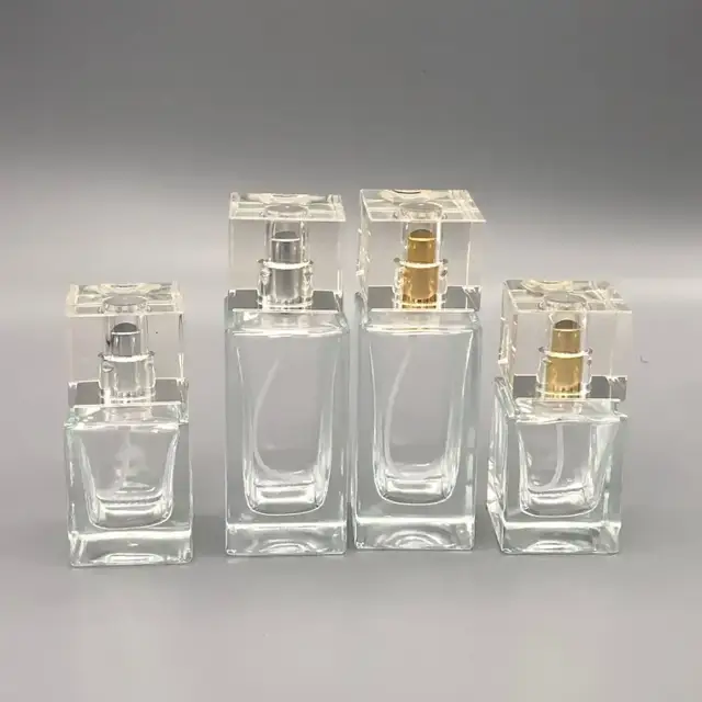 Glass Perfume Spray Bottles