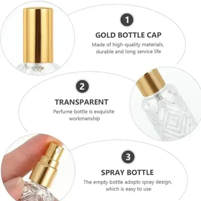 Glass Sample Spray Bottles view 4
