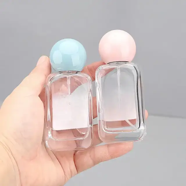 Empty perfume spray bottles view 2