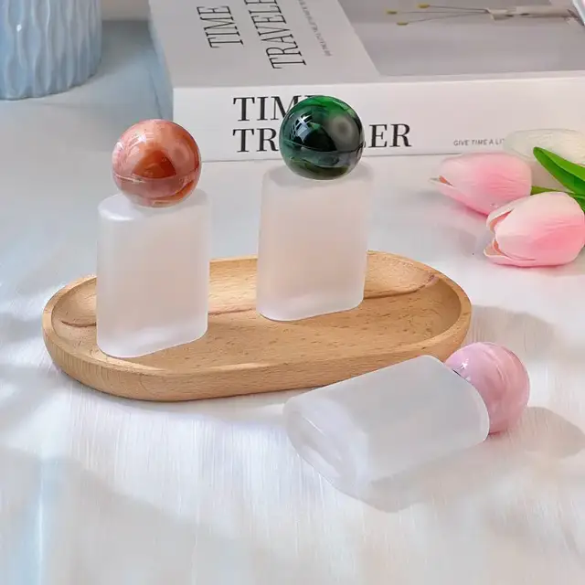 Frosted Glass Perfume Spray Bottles view 2