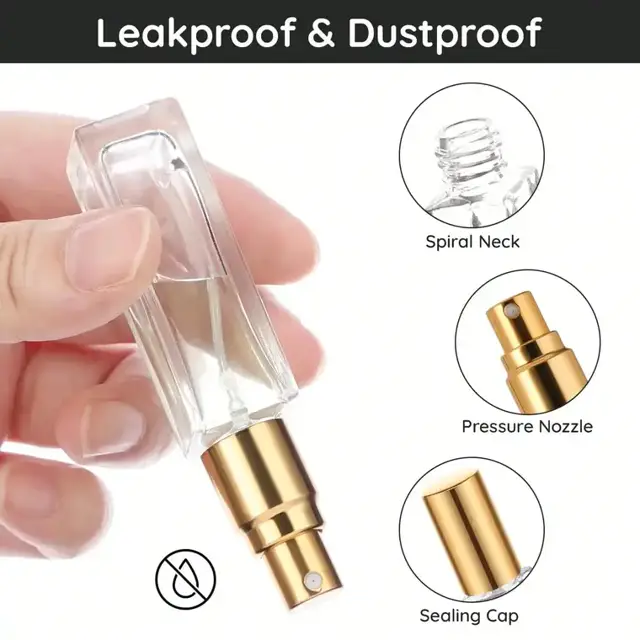 Glass Perfume Spray Bottles view 5