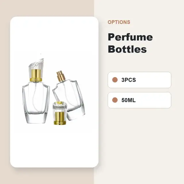 Glass Perfume Spray Bottles view 2