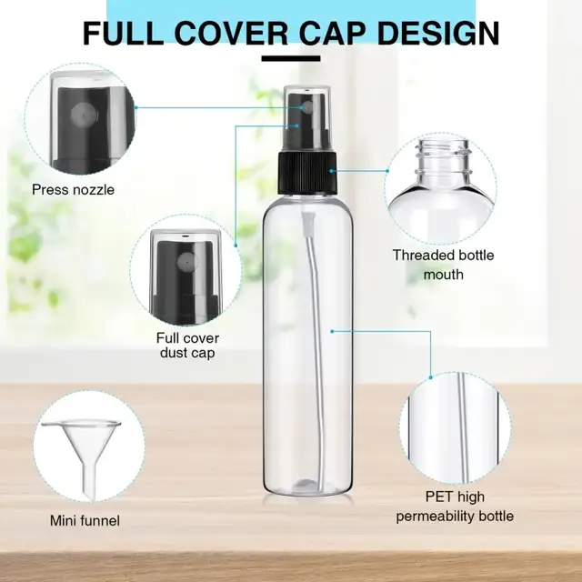 Plastic Perfume Spray Bottles view 3