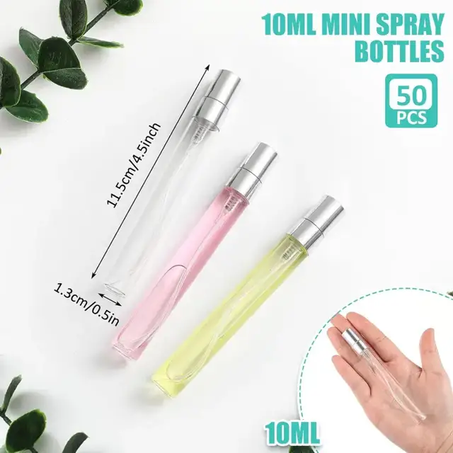 Mini glass sample sprays view 2