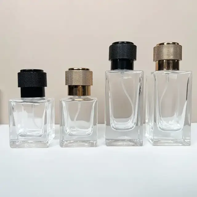 Glass Perfume Spray Bottles