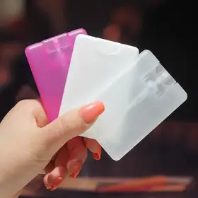 Card-Shaped Sample Spray Bottles