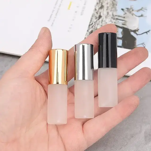 Square Glass Perfume Spray Bottles