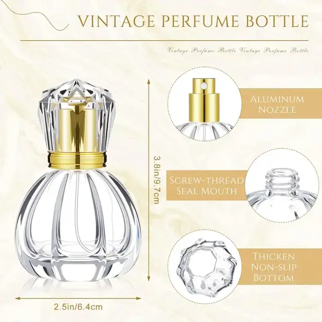 Glass Perfume Spray Bottles view 2