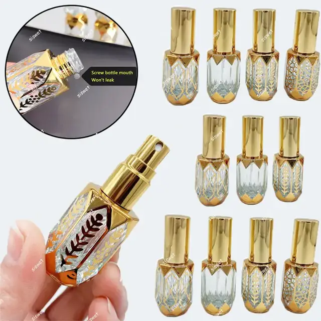 Glass Sample Spray Bottles