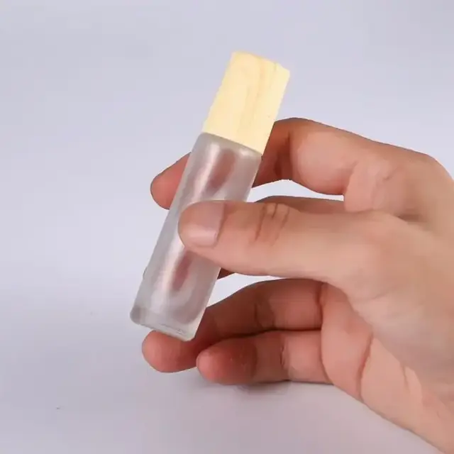 Frosted Glass Roll-On Bottles view 2